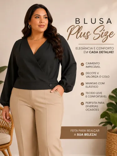 Lote de Roupas Plus Size