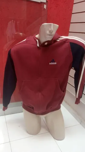 BLUSA DE MOLETON ADIDAS ORIGINAL ANOS 90 NOVA