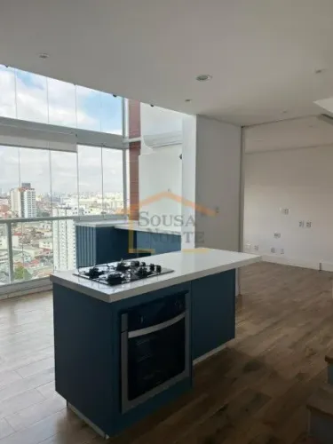 Apartamento Duplex, 1 dormitório, sendo 1 suite, 1 vaga de garagem. 72m² Jardim São Paulo