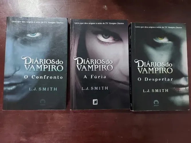 Livros Diários do vampiro - 1, 2 e 3