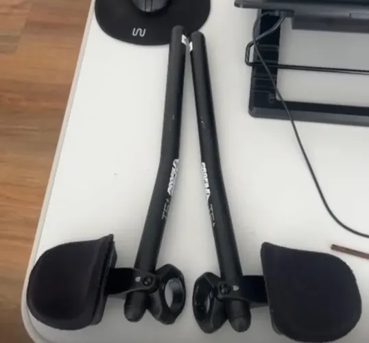 Clip-on / Aero Bar Profile Design T5+ para Triathlon e TT - Pouquíssimo Uso