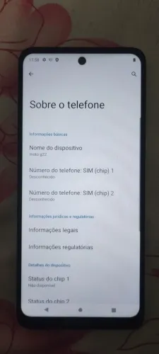 Moto G22 nos preços