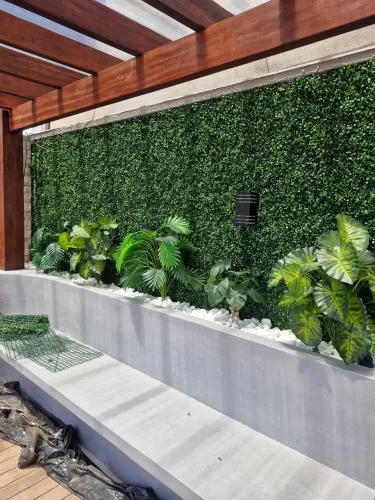 Jardim Vertical e Muro Inglês 