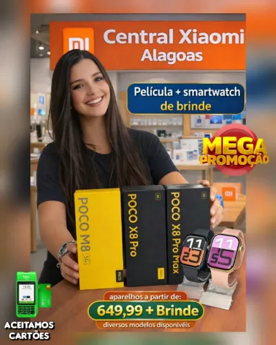 Xiaomi Poco X8 Pro Max 5G, Poco M8 5G e Diversos Modelos Disponíveis