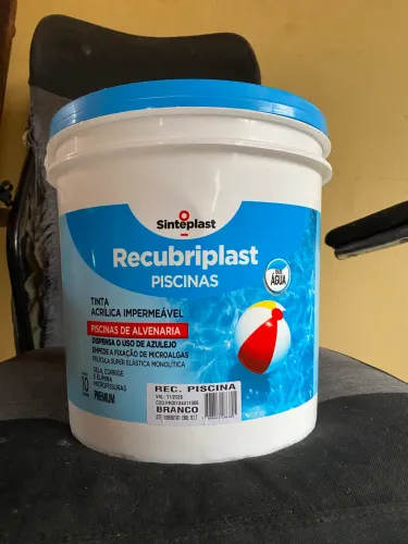 Tinta para Piscina Recubriplast 10L - Base Água | Sinteplast