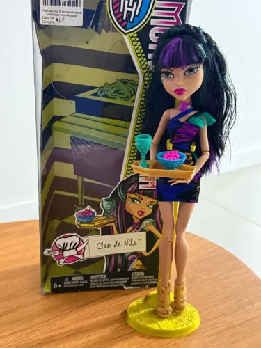Cléo De Nile Creepateria - Monster High Completa Com Caixa