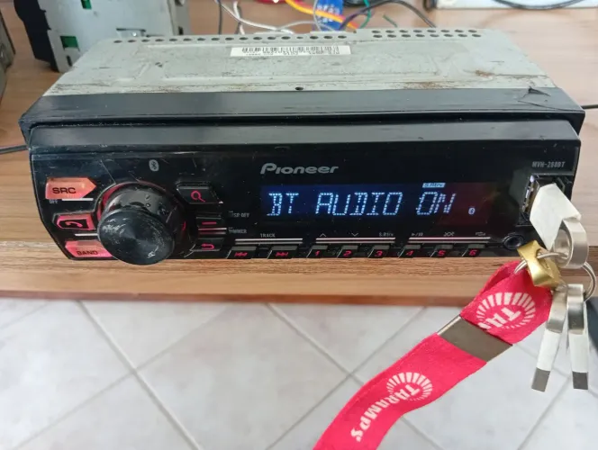 Aparelho Pioneer bluetooth 