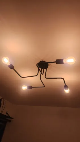 OPORTUNIDADE! Luminária vintage com lâmpadas 