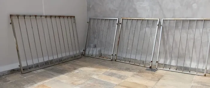 Grades de ferro para janelas