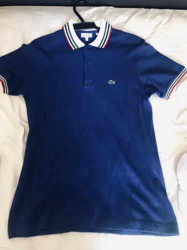 Polo Lacoste azul original
