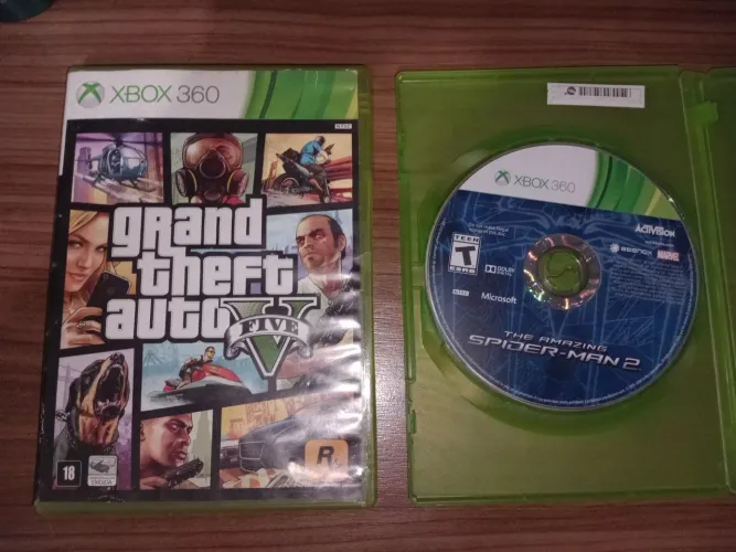 2 jogos de xbox360 original vendo no estado sem teste 