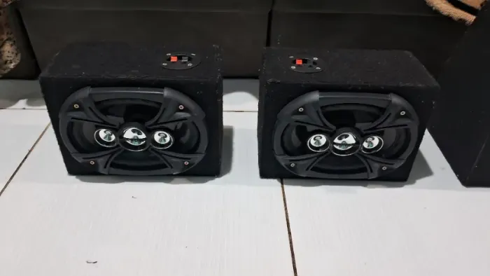 Par de Caixas 6X9 com Quadriaxiais Bravox 220 Watts RMS B4X69BK