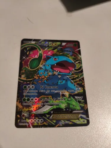 Venusaur-EX (XY123) foil estado quase perfeito
