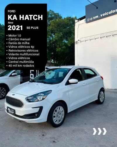 Ford KA 1.0 Se/se Plus Tivct Flex 5P 2021