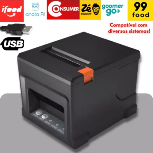 IMPRESSORA TÉRMICA PARA DELIVERY | TICKET | NOTA FISCAL | NFC-e | SAT - 80mm