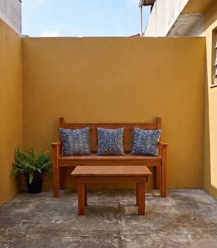 PROMOÇÃO Conjunto Madeira Maciça De R$670 Por R$600