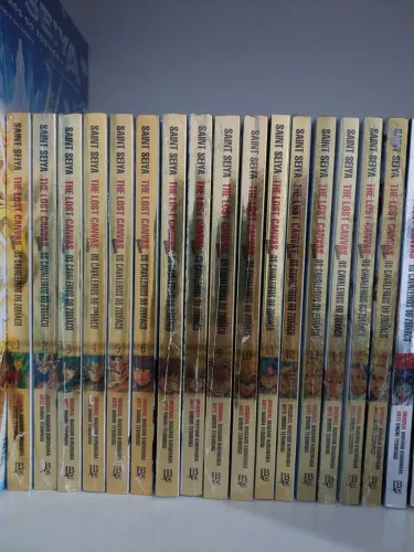 Mangá The Lost Canvas Gaiden vol. 1 ao 16 Completo (Lacrado)