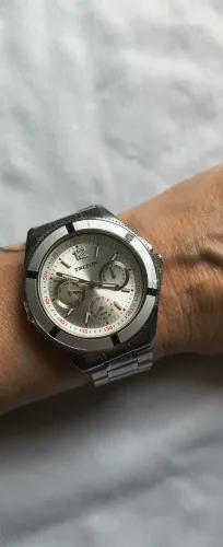 relógico TRITON PRATA REDONDO