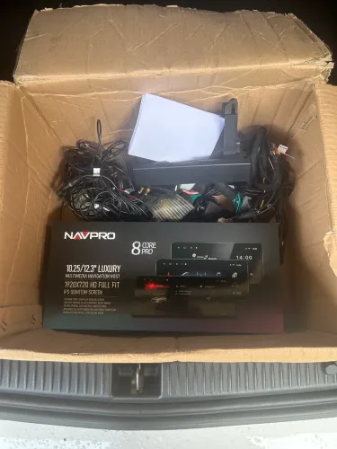 Central Multimídia NavPro 8 Core PRO 12.3? Mercedes W205 - Estado de Nova