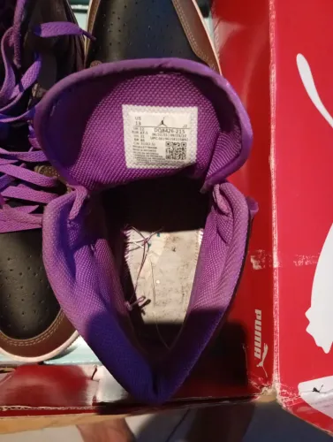Jordan 1 purple mocha usado 46 OG