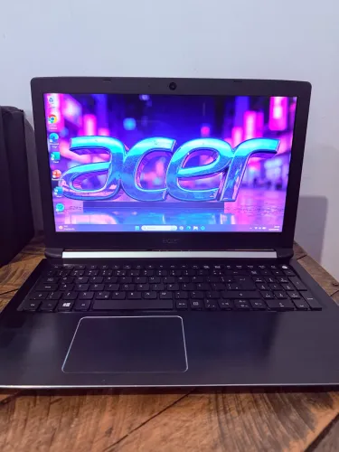 Promoção Notebook Acer i5 de 7ª geração com 8 GB de memória RAM com SSS + HD