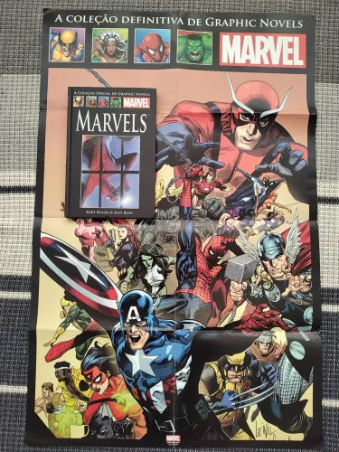 Marvels HQ capa dura + Pôster Original