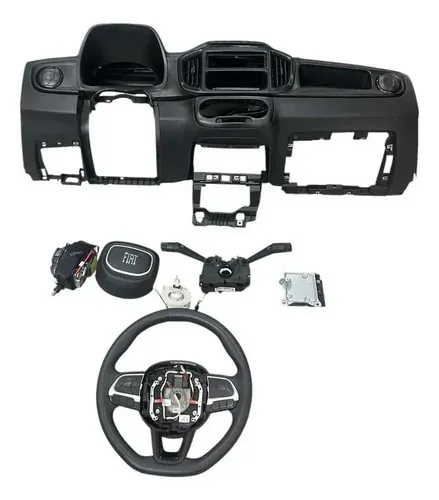 Kit Air Bag Fiat Mobi 2025 Preto