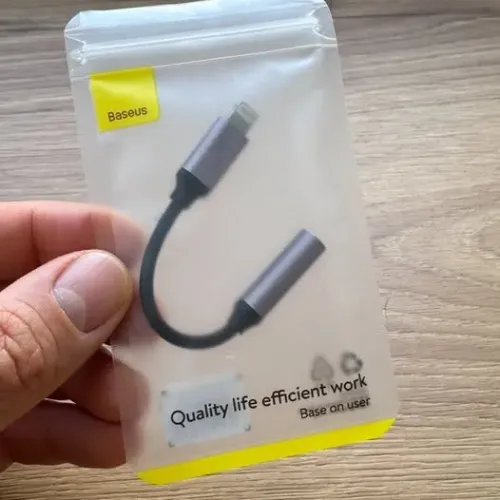 Adaptador Lightning P2 3.5mm Baseus