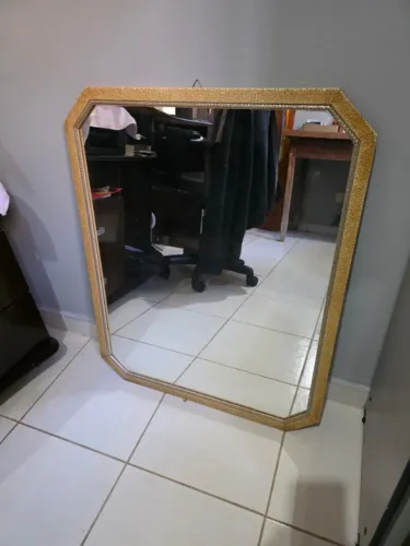 Espelho Antigo com Moldura 0.60x0.71