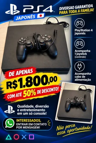PlayStation PS4 Japonês 