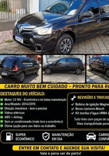 Renault Clio Authentique 1.0/1.0 Hi-power 16V 3P 2015