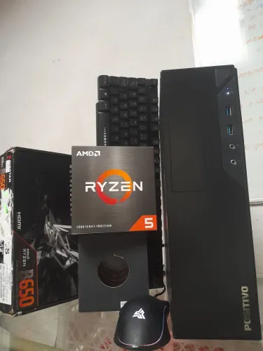 PC Gamer RYZEN 5 8500G AM5 RAM DDR5 4800MHZ RADEON 740M + SSD 360GB FONTE 80 PLUS Bronze