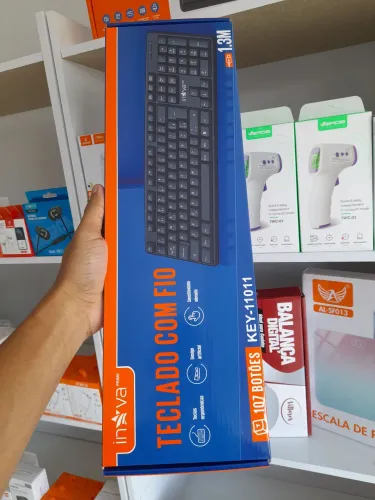Teclado Inova de fio 1,3metros