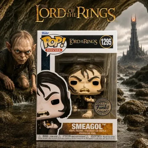 Funko Pop - The Lord of the Rings Smeagol #1295 Selo Funko Exclusive