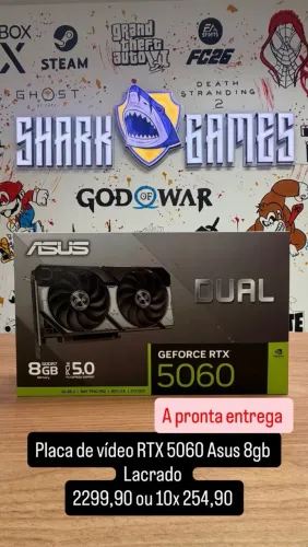 Placa de video rtx 5060 lacrado 8gb