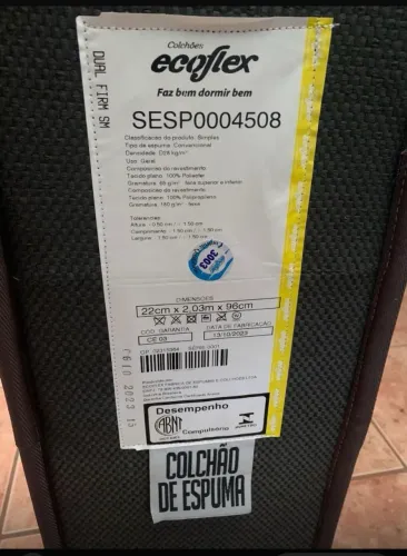Conjunto Box e Colchão SOLTEIRÃO