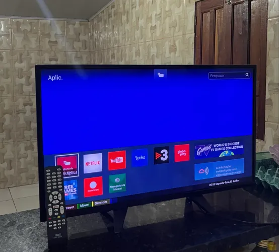 TV AOC SMART PERFEITA