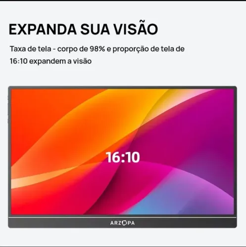 MONITOR ARZOPA Z1RC 16' 2.5k QHD