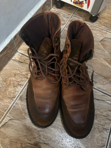 Bota Couro Marrom Original TNG