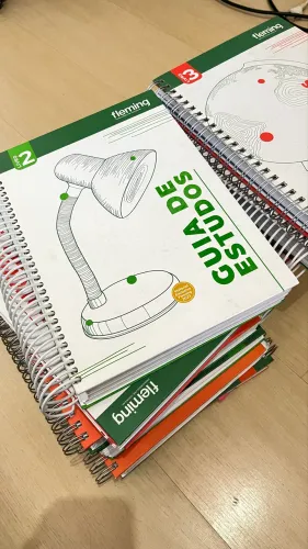 Apostilas Cursinho Fleming para Vestibular - Kit Completo Ano 23/24| Excelente Estado