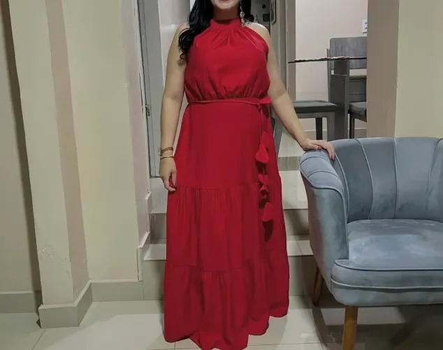 Vestido vermelho G 