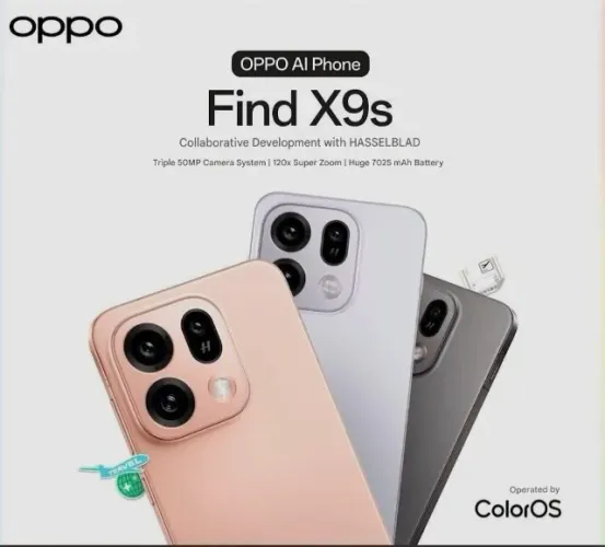 OPPO Find X9s 512GB 7025mAh GLOBAL