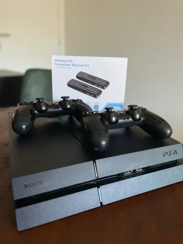 Ps4 + 2 controles + HDMI sem fio 