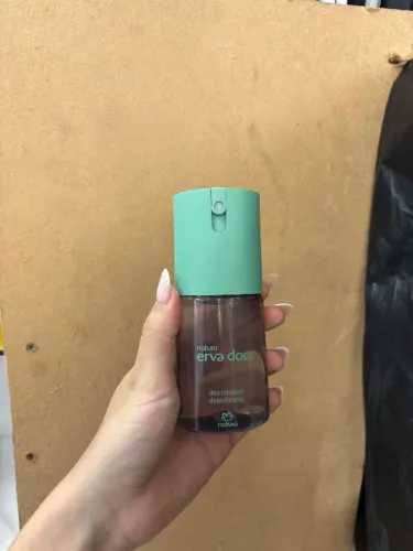 Deo corporal desodorante erva doce natura