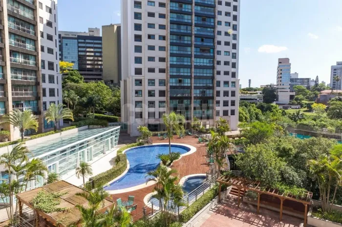 Living Amplo com Gourmet, Bar e Vista Panorâmica