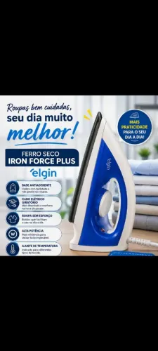 Ferro de passar Elgin Iron Force Plus