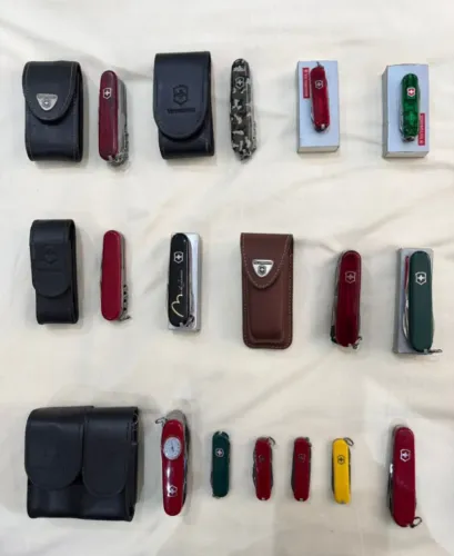 Coleção de Canivetes e Multitools Originais Victorinox / Laguiole / Leatherman