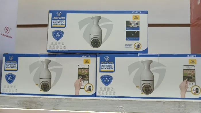 Câmera lâmpada 360°