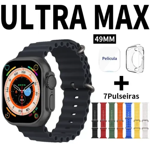 SMARTWATCH S20 ULTRA 3 (+7 PULSEIRAS)