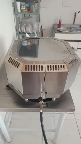 Forno de pizza compacto italiano 40cm